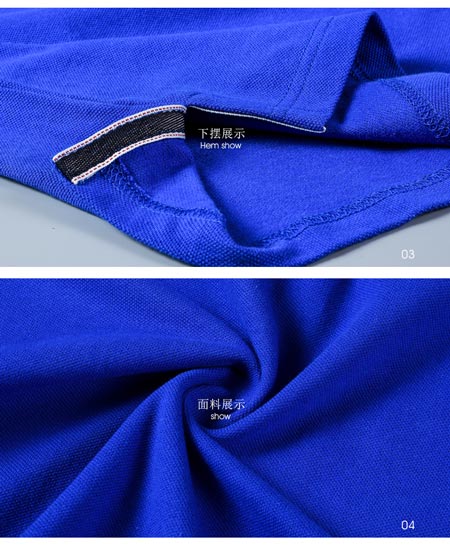 純色POLO衫/T恤衫定做款做工細(xì)節(jié)圖2